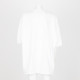 Comme des Garcons Ubranie Biały T-shirt z nadrukiem