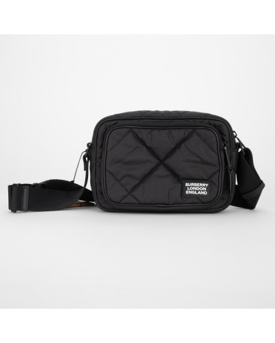 Burberry Torebka czrana pikowana Paddy