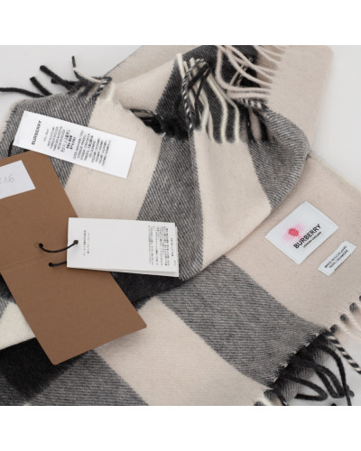 Burberry Szalik bezowy w krate