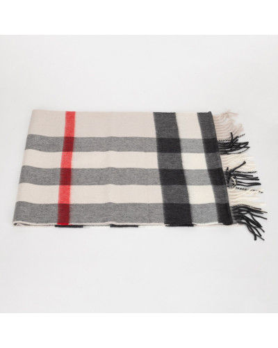 Burberry Szalik bezowy w krate
