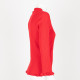 Ralph Lauren Sweter czerwony z falbankami na rekawach