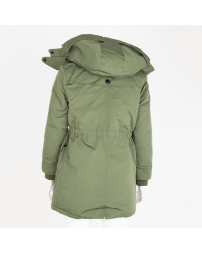 Burberry Kurtka zielona dla dziewczynki
