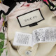 Gucci Biała sukienka w kwiaty