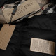 Burberry Kurtka czarna krótka pikowana