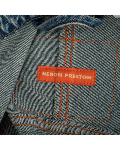 Heron Preston Ubranie jeansowa kurtka