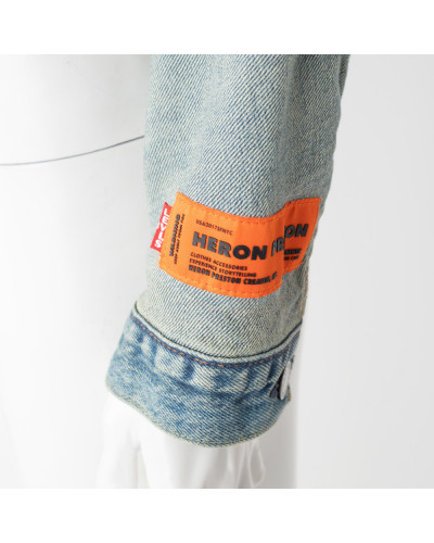 Heron Preston Ubranie jeansowa kurtka