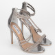 Steve Madden Szpilki srebrne