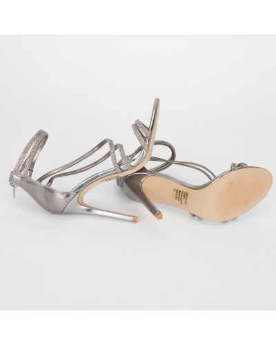 Steve Madden Szpilki srebrne