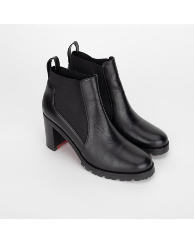 Christian Louboutin Kozaki czrane