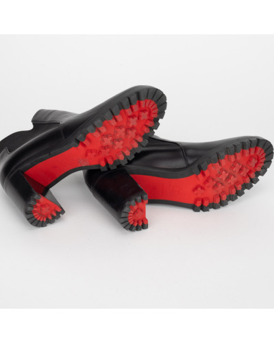 Christian Louboutin Kozaki czrane