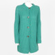 Marella Sweter zielony zapinany