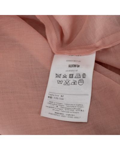 Red Valentino Spódnica różówa z tiulem