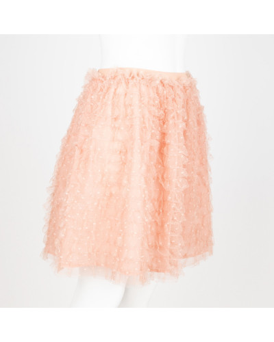Red Valentino Spódnica różówa z tiulem