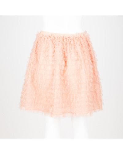 Red Valentino Spódnica różówa z tiulem