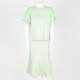 Victoria Beckham Komplet zielony