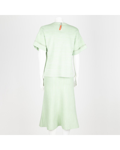 Victoria Beckham Komplet zielony
