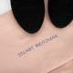 Stuart Weitzman Botki czarne zamszowe yuliana