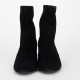Stuart Weitzman Botki czarne zamszowe yuliana