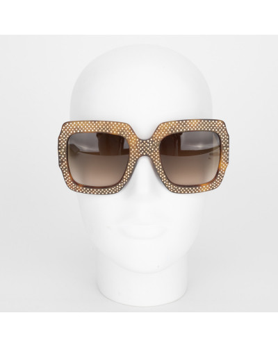 Gucci okulary z kamieniami