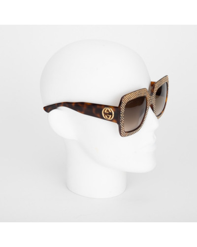 Gucci okulary z kamieniami