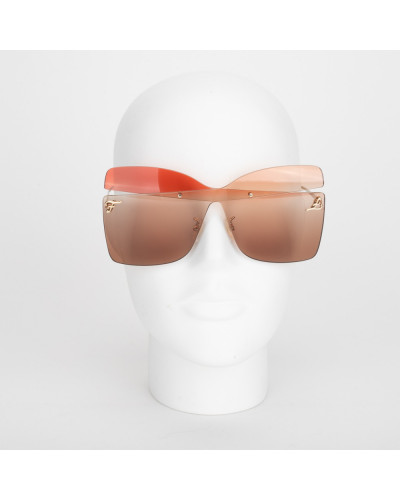 Fendi Okulary duże różowe