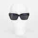 Jimmy Choo Okulary czarne brokat
