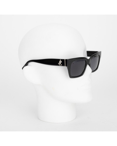 Jimmy Choo Okulary czarne brokat