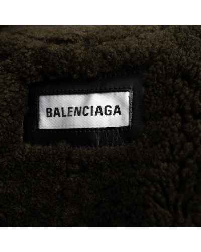 Balenciaga Skóra z logo