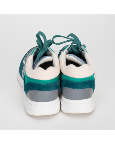 Chanel  Buty sportowe Zielone sneakersy