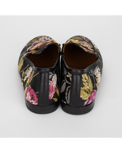 Gucci Loafers Loafersy w kwiaty