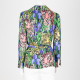 Gucci Koszula zielono-fioletowa jungle