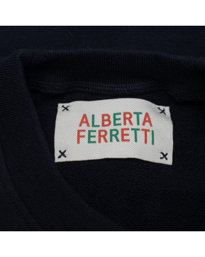 Alberta Feretti Bluza granatowa Alitalia