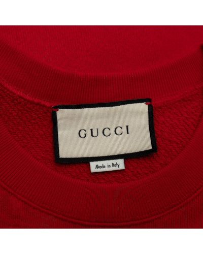 Gucci Bluza czerwona z pieskiem