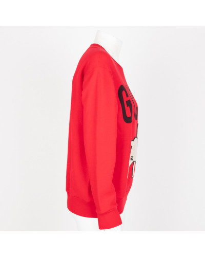 Gucci Bluza czerwona z pieskiem