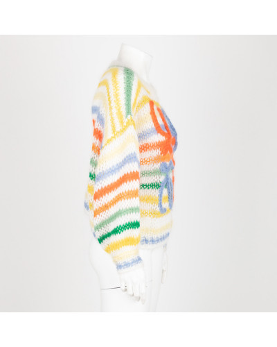Loewe Sweter kolorowy z logo