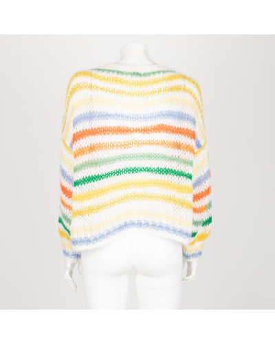 Loewe Sweter kolorowy z logo