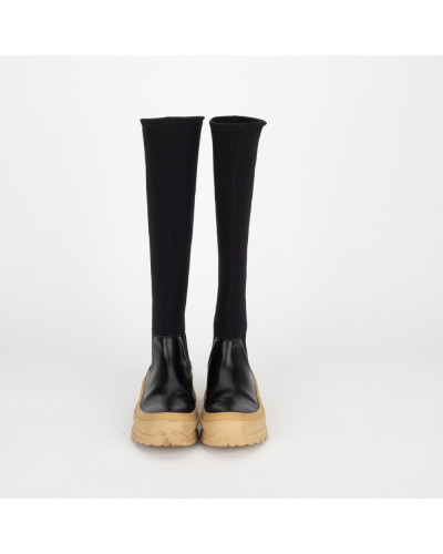 Jil Sander kozaki czarne