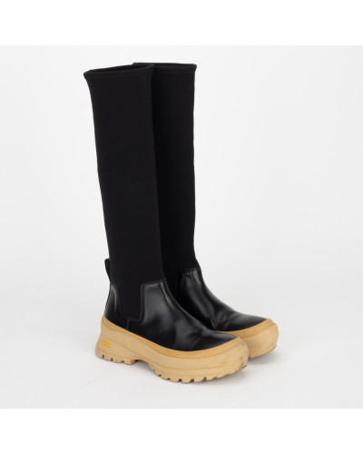Jil Sander kozaki czarne
