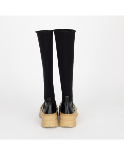 Jil Sander kozaki czarne