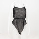 Le Petit Trou czarne body w paski