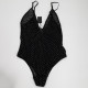 Le Petit Trou czarne body w kropki