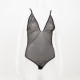 Le Petit Trou czarne body w kropki