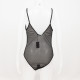 Le Petit Trou czarne body w kropki