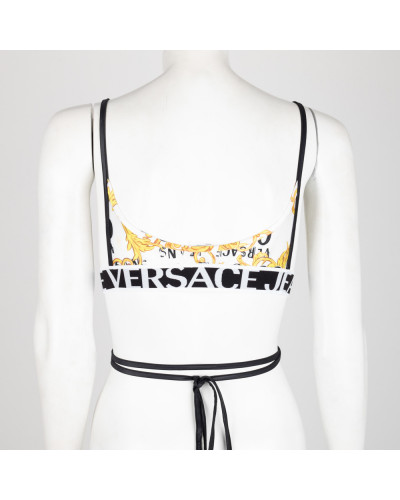 Versace Ubranie top biały z logo