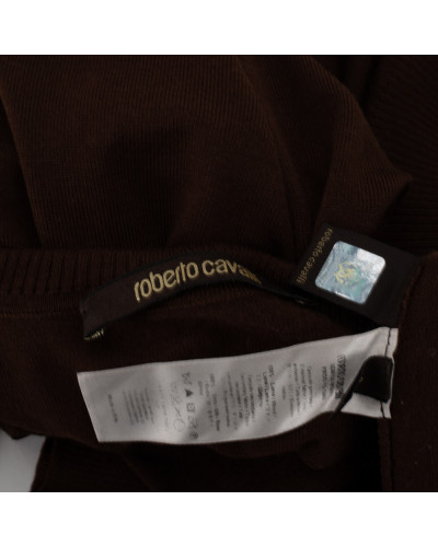 Roberto Cavalli Ubranie brązowy golf