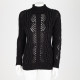 Ermanno Scervino Ubranie czarny sweter