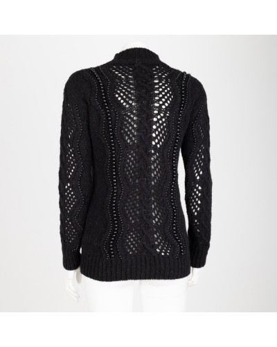 Ermanno Scervino Ubranie czarny sweter