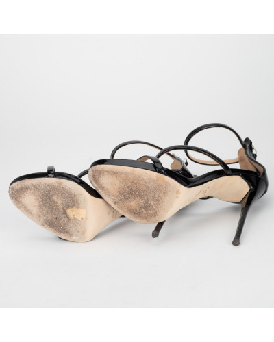 Giuseppe Zanotti  Buty czarne szpilki