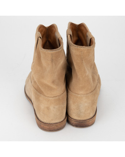 Isabel Marant Buty beżowe botki