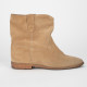 Isabel Marant Buty beżowe botki